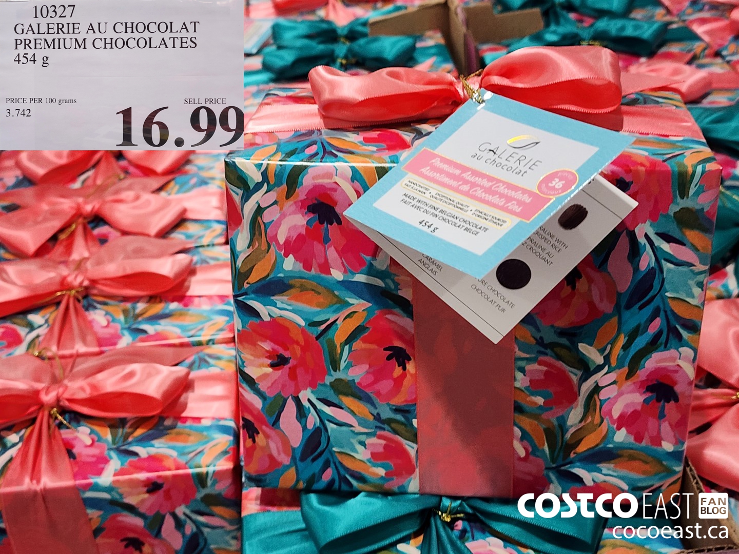 10327 GALERIE AU CHOCOLAT PREMIUM CHOCOLATES 454 G $16.99