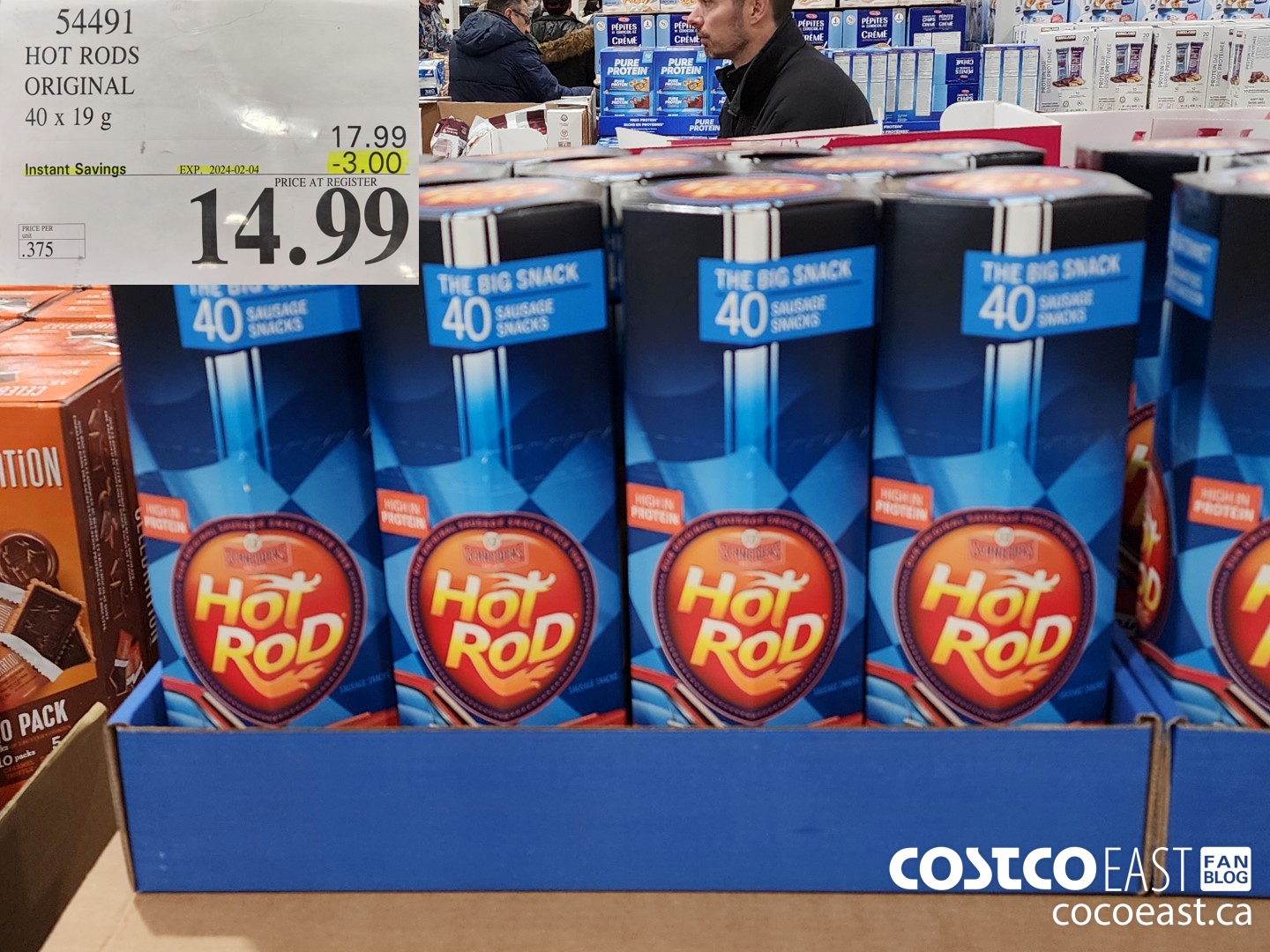 54491 HOT RODS ORIGINAL 40 x 19g ($3.00 INSTANT SAVINGS EXPIRES ON 2024-02-04) $14.99