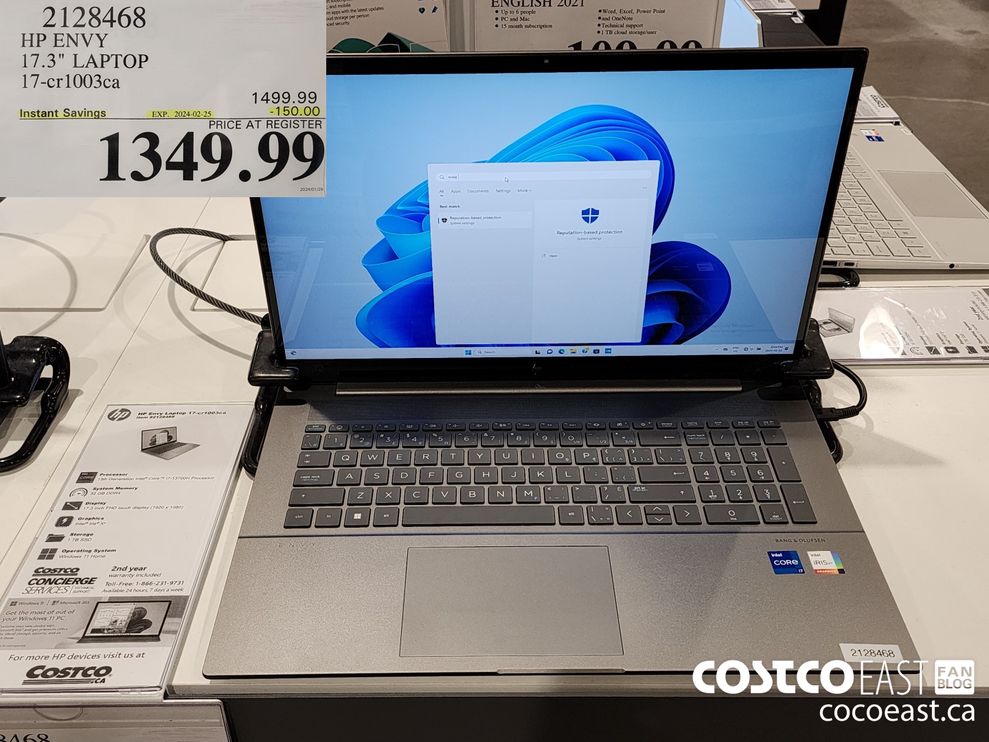 2128468 HP ENVY 17.3