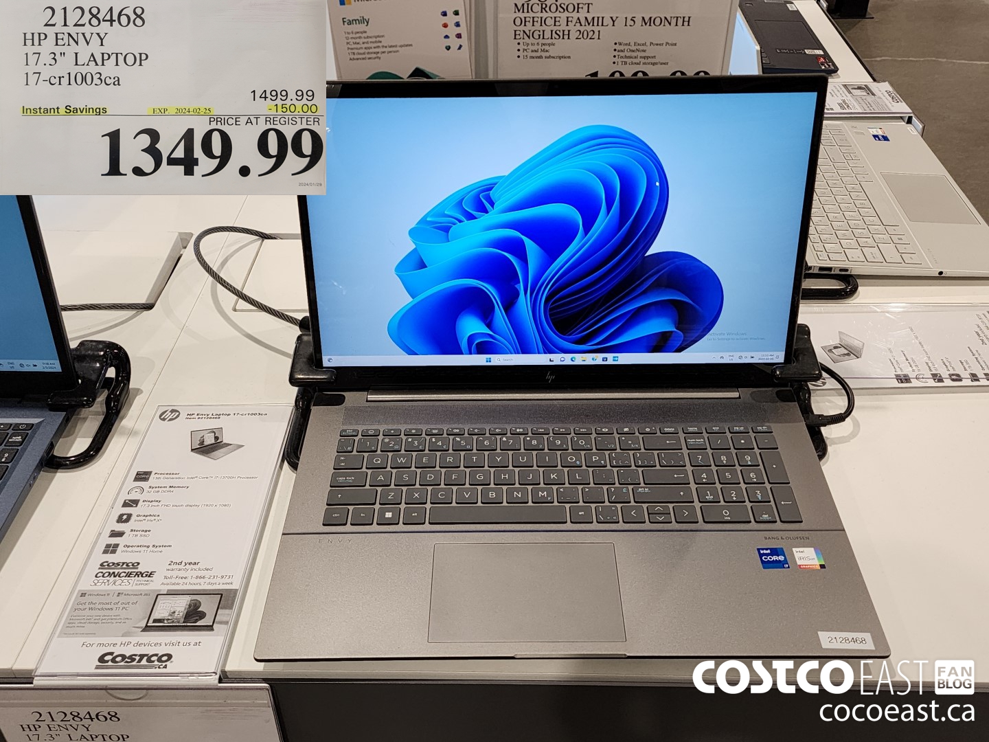 2128468 HP ENVY 17.3