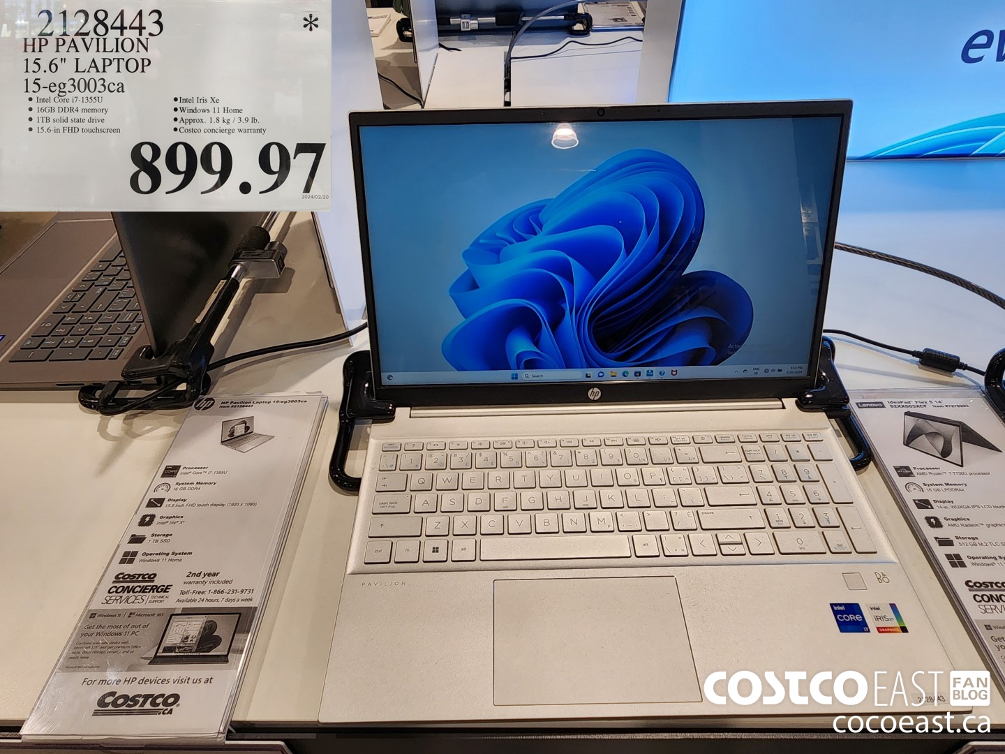 2128443 HP PAVILION 15.6