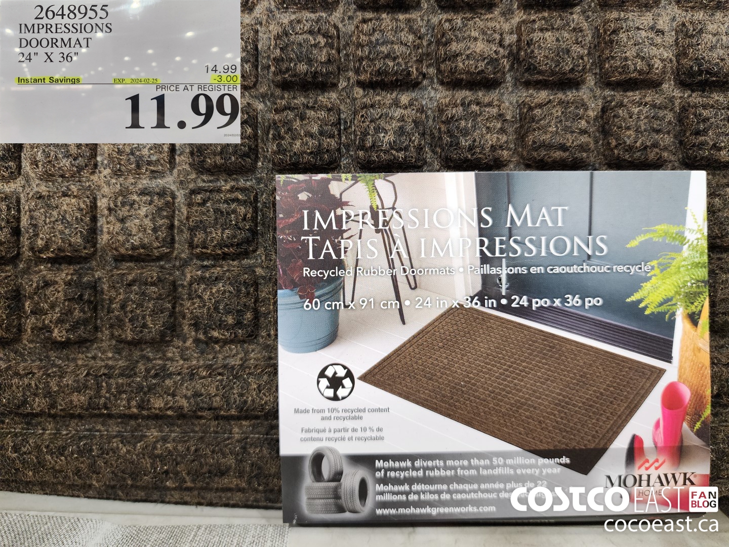 2648955 IMPRESSIONS DOORMAT 24