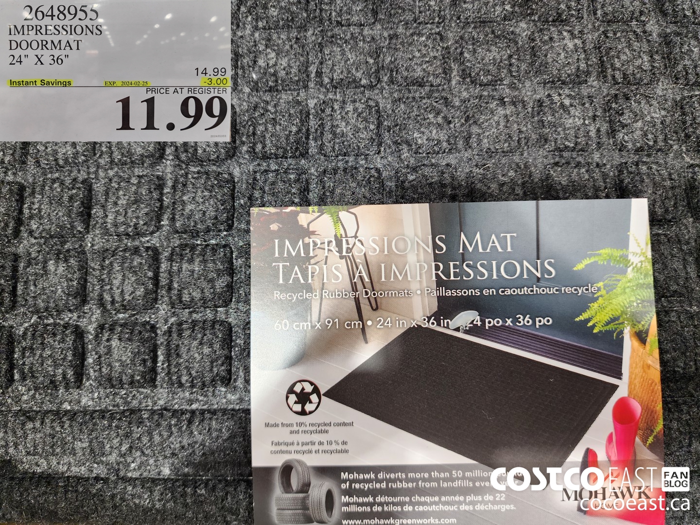 2648955 IMPRESSIONS DOORMAT 24