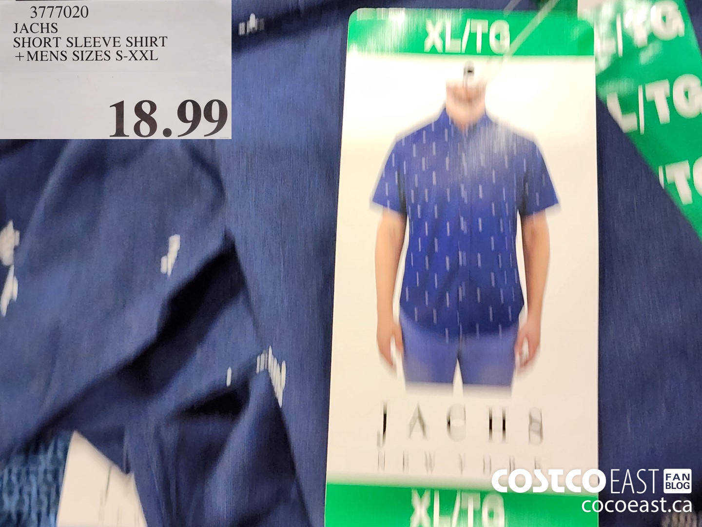 3777020 JACHS SHORT SLEEVE SHIRT +MENS SIZES S-XXL $18.99