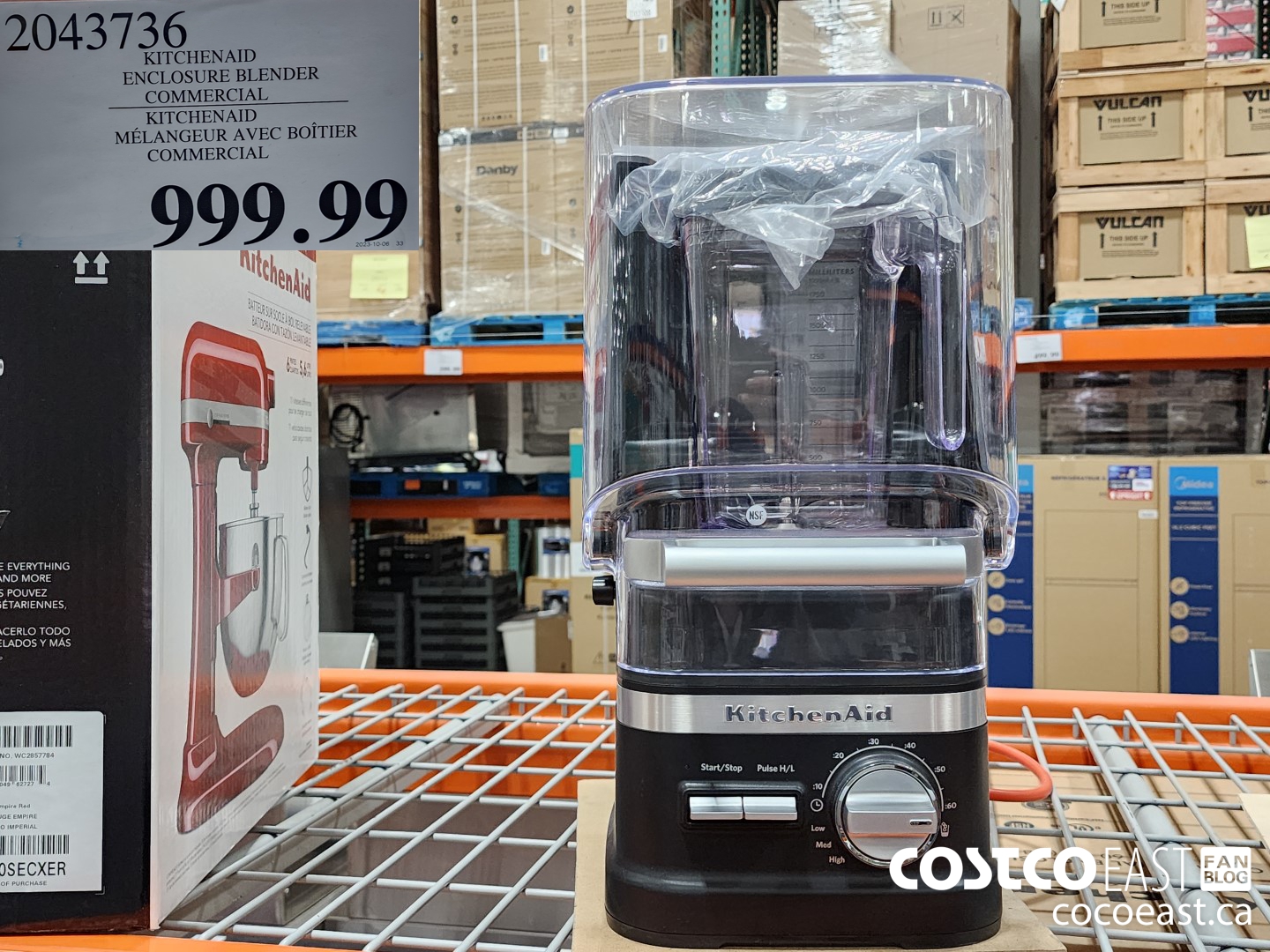 2043736 KITCHENAID ENCLOSURE BLENDER COMMERCIAL $999.99