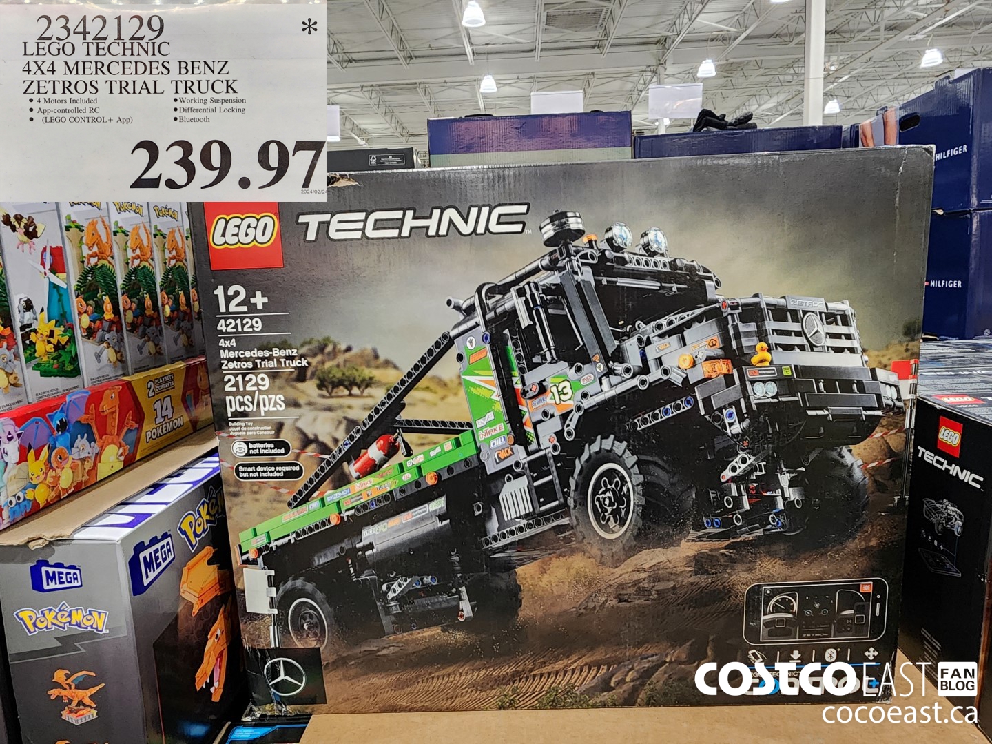 2342129 LEGO TECHNIC 4X4 MERCEDES BENZ ZETROS TRIAL TRUCK $239.97