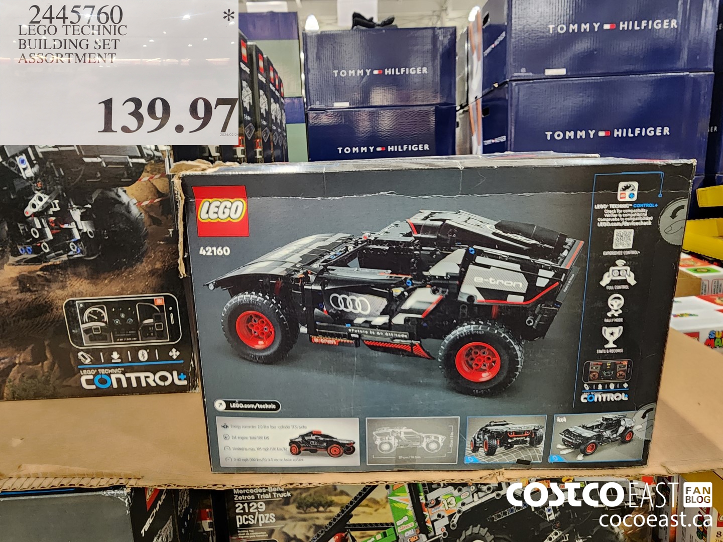 2445760 LEGO TECHNIC BUILDING SET ASSORTMENT $139.97