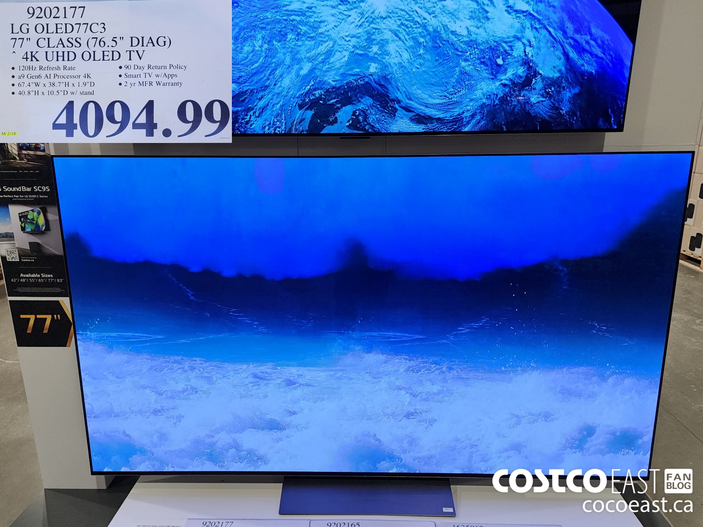 9202177 LG OLED77C3 77