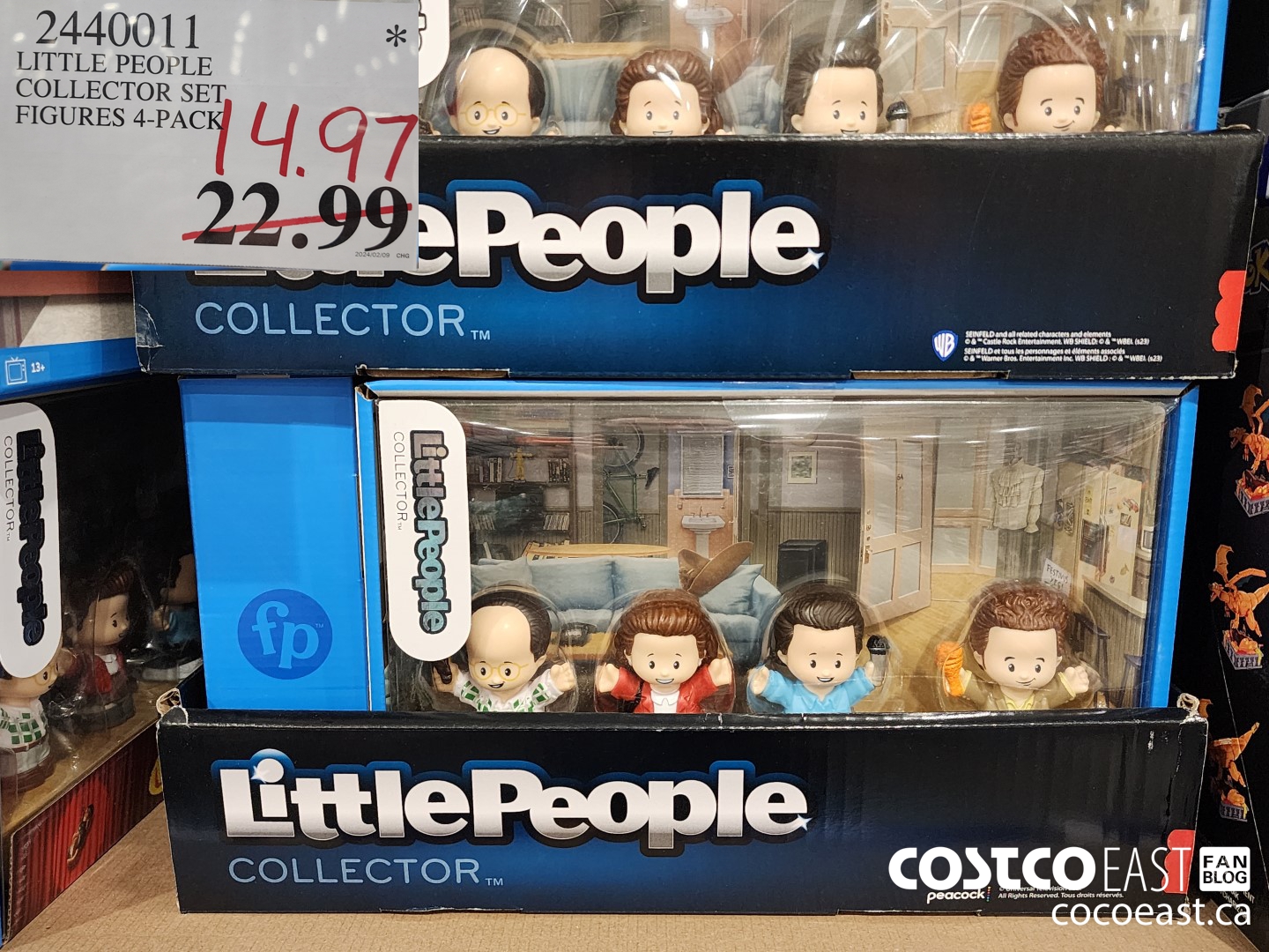 2440011 LITTLE PEOPLE COLLECTOR SET FIGURES 4-PACK $14.97
