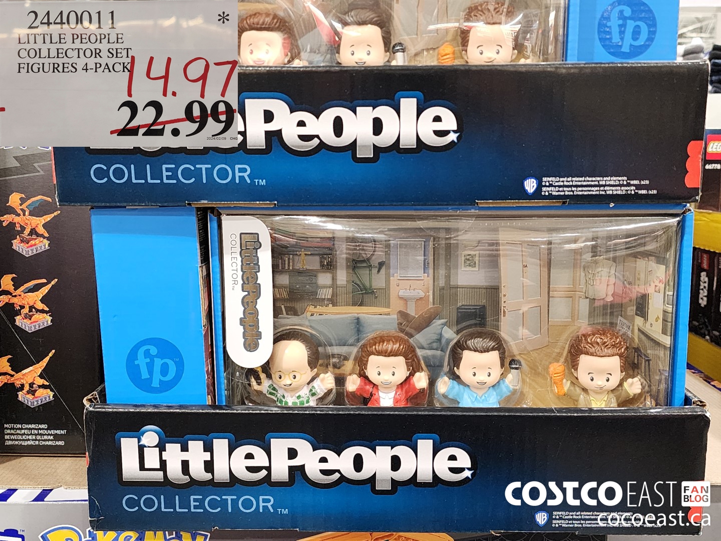 2440011 LITTLE PEOPLE COLLECTOR SET FIGURES 4-PACK $14.97