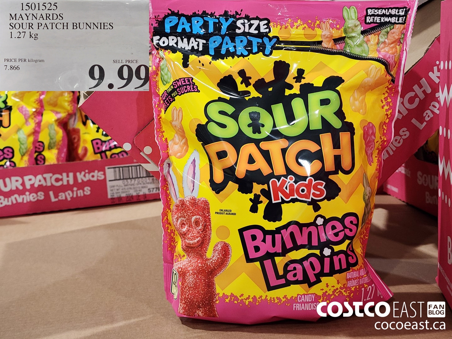 1501525 MAYNARDS SOUR PATCH BUNNIES 1.27kg $9.99