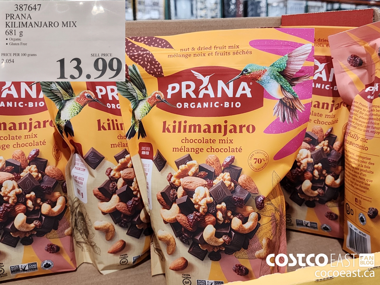 387647 PRANA KILIMANJARO MIX 681 G $13.99