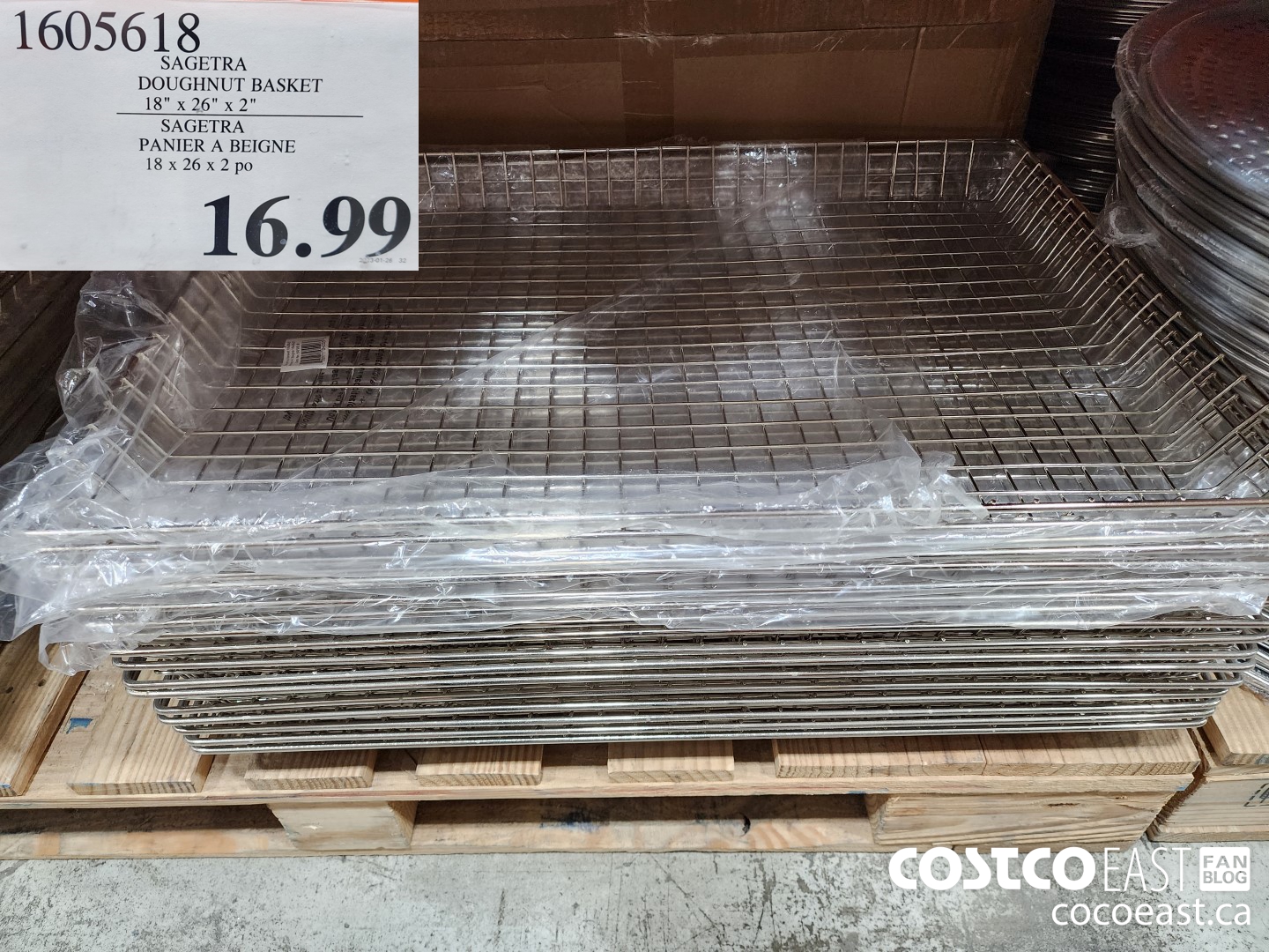 1605618 SAGETRA DOUGHNUT BASKET 18