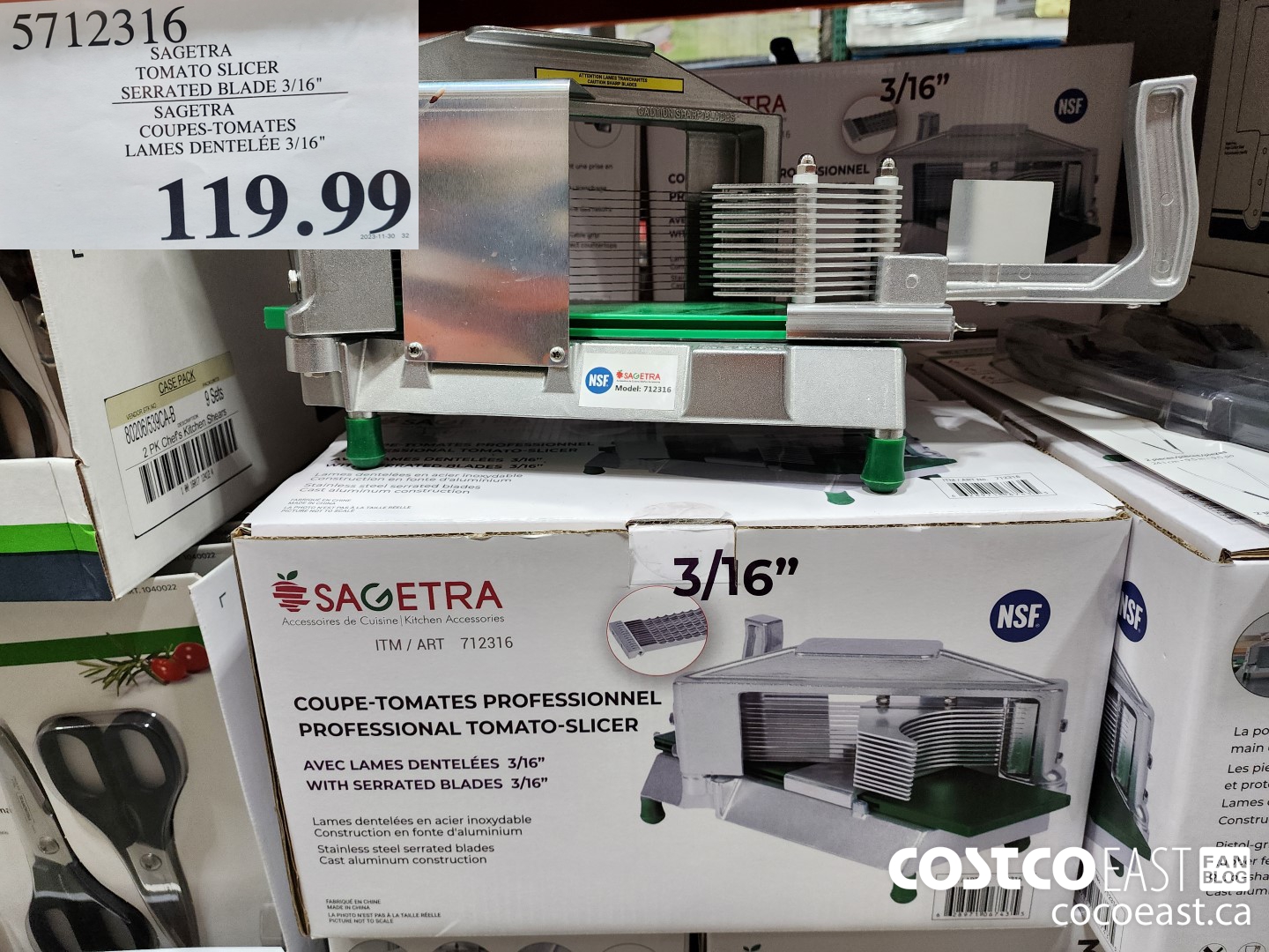 5712316 SAGETRA TOMATO SLICER SERRATED BLADE 3/16