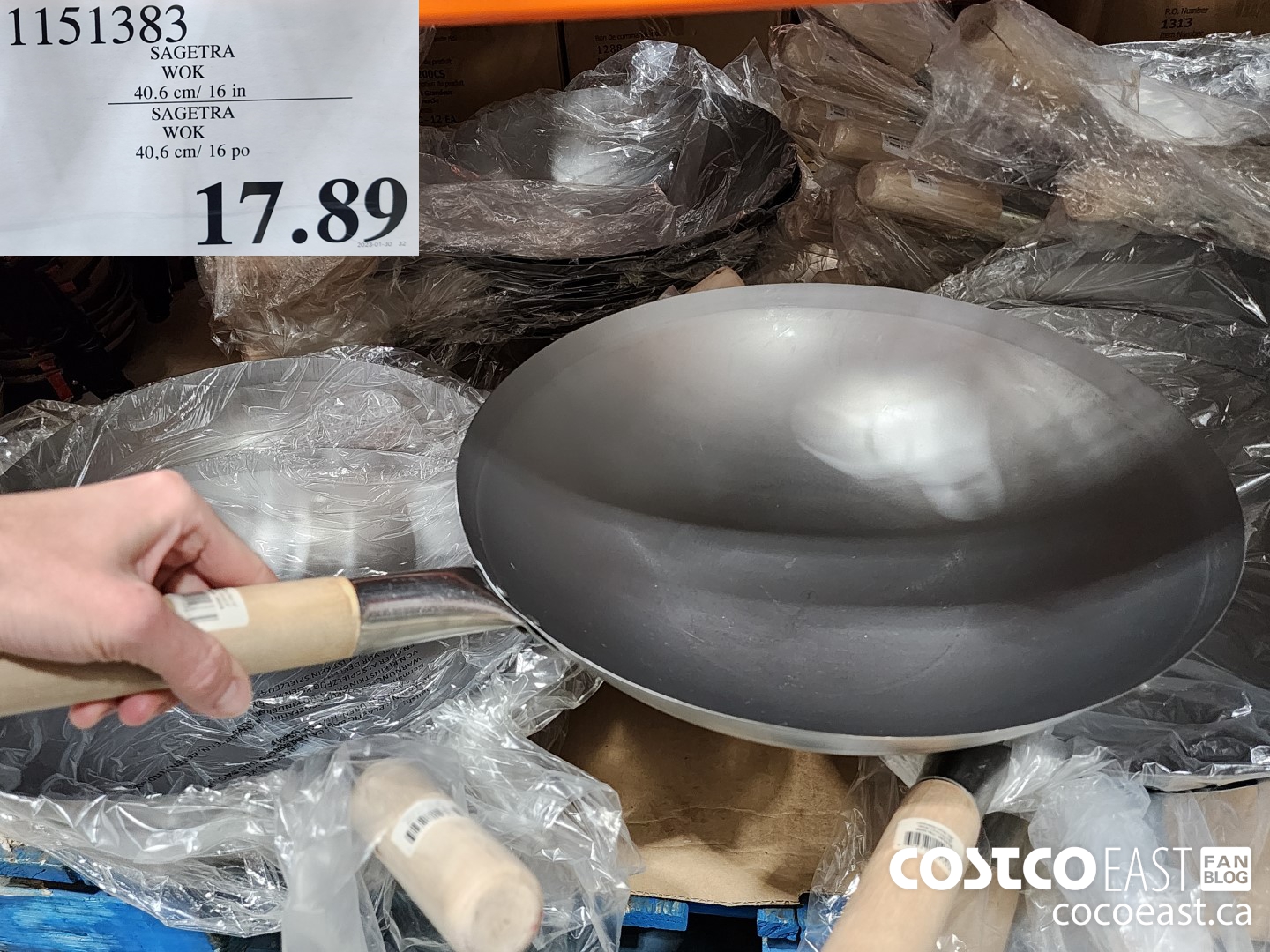 1151383 SAGETRA WOK 40.6 cm/ 16 in $17.89