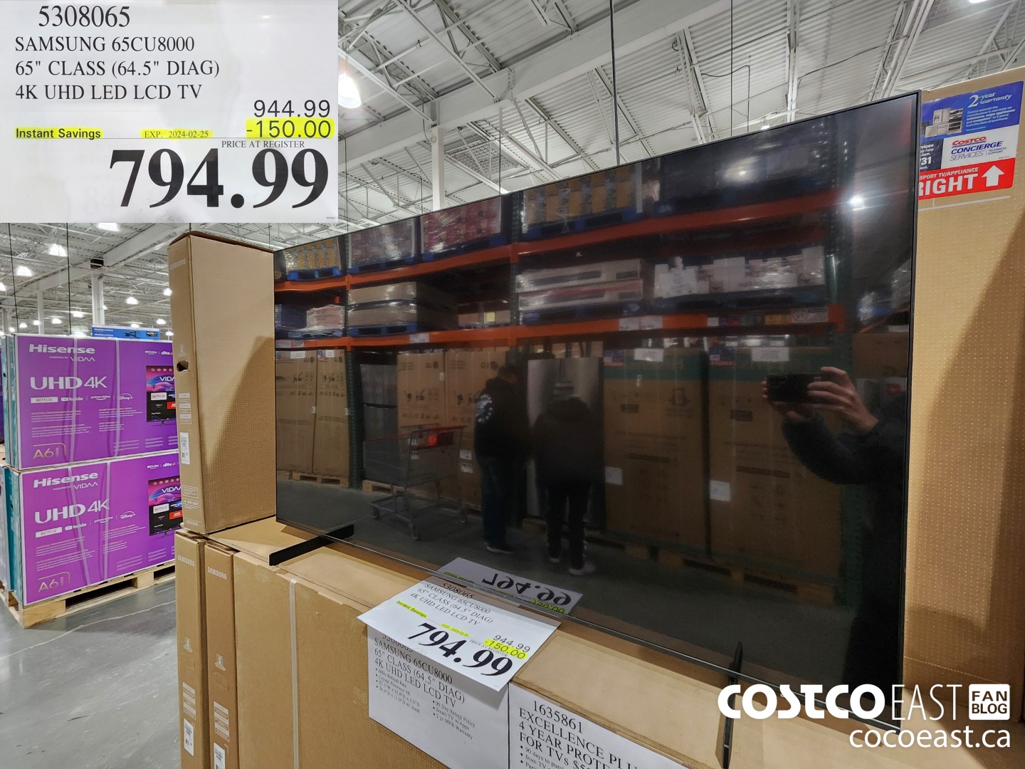 5308065 SAMSUNG 65CU8000 65