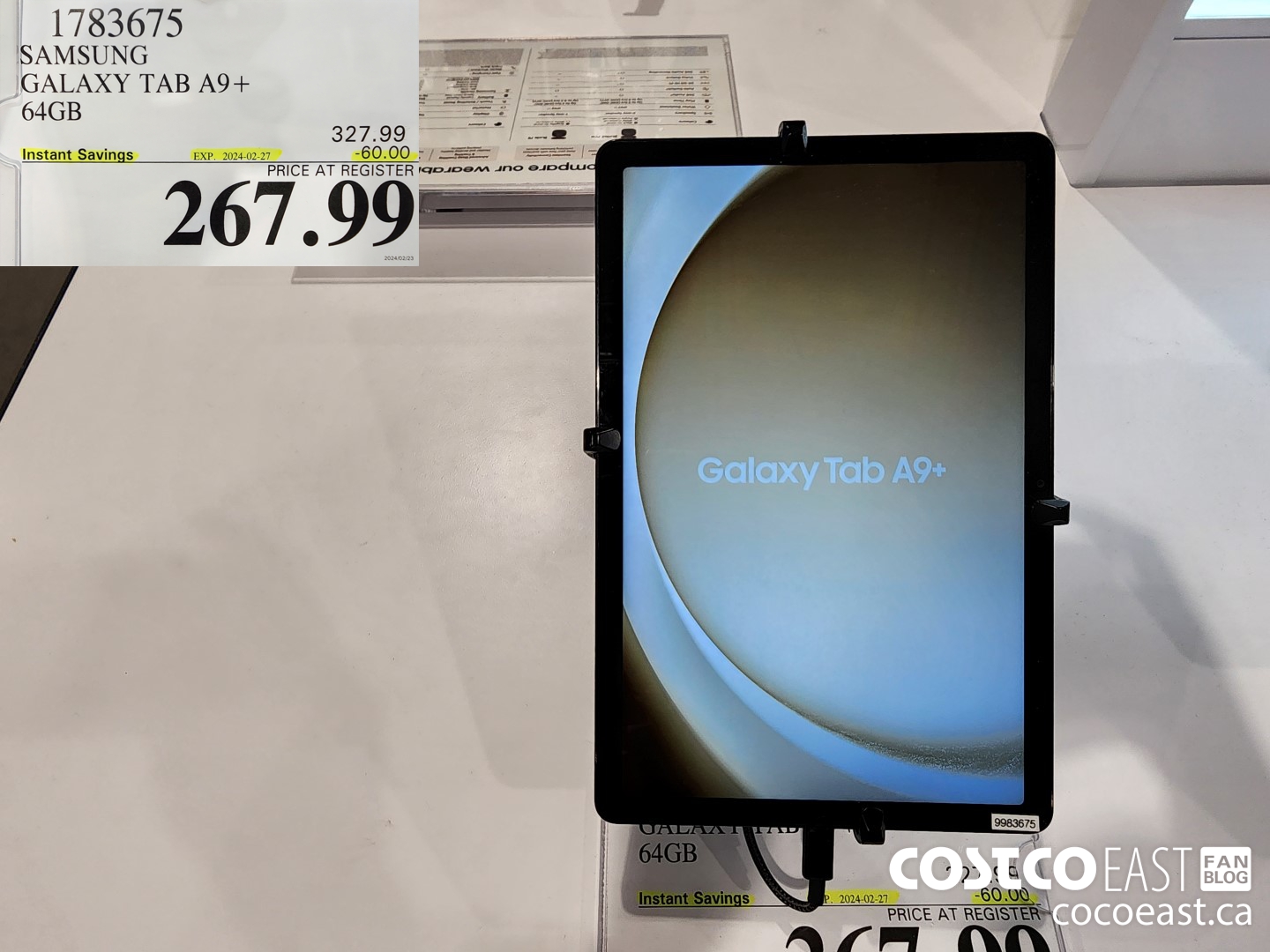 Costco Sales Flyer Sales Feb 26th March 3rd 2024 Ontario Quebec   SAMSUNG GALAXY TAB A9 64GB 20240226 98422 