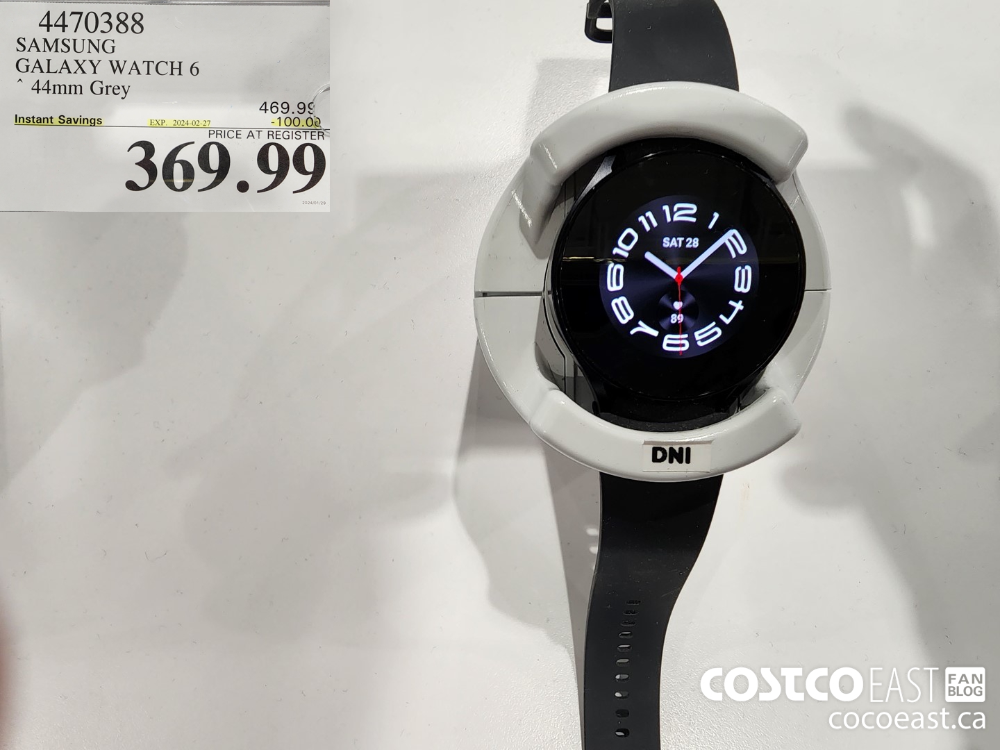 4470388 SAMSUNG GALAXY WATCH 6 44mm Grey ($100.00 INSTANT SAVINGS EXPIRES ON 2024-02-27) $369.99