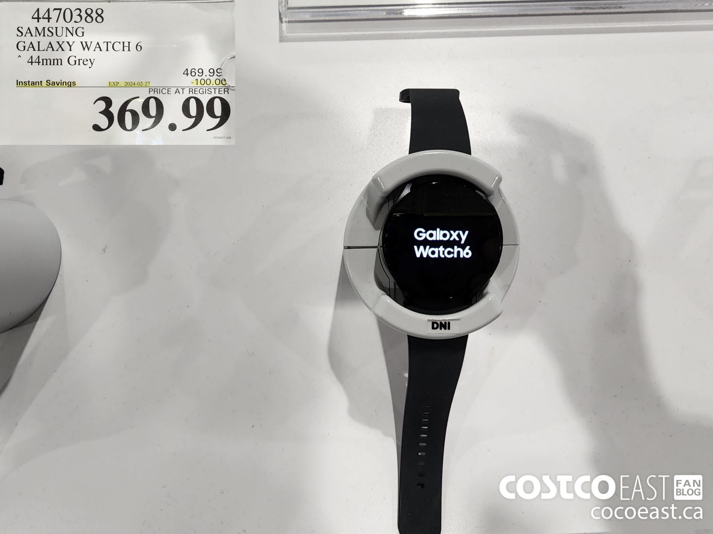 4470388 SAMSUNG GALAXY WATCH 6 44mm Grey ($100.00 INSTANT SAVINGS EXPIRES ON 2024-02-27) $369.99