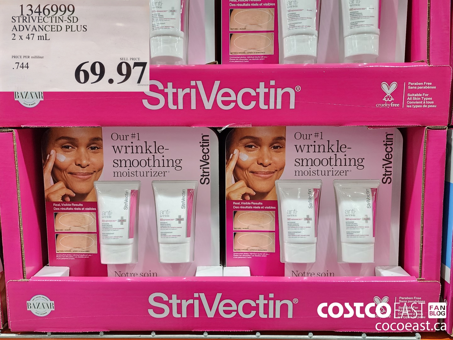 1346999 STRIVECTIN-SD ADVANCED PLUS 2 X 47ML $69.97