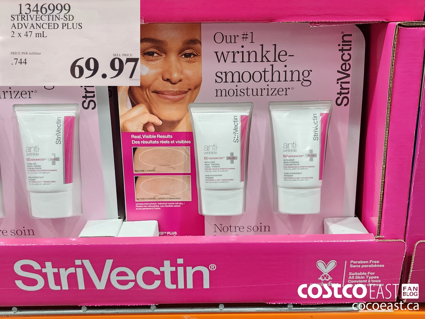 1346999 STRIVECTIN-SD ADVANCED PLUS 2 X 47ML $69.97