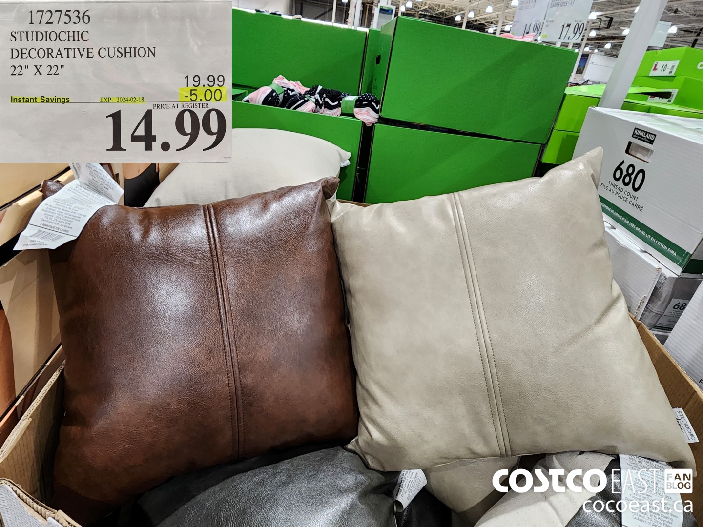 1727536 STUDIOCHIC DECORATIVE CUSHION 22