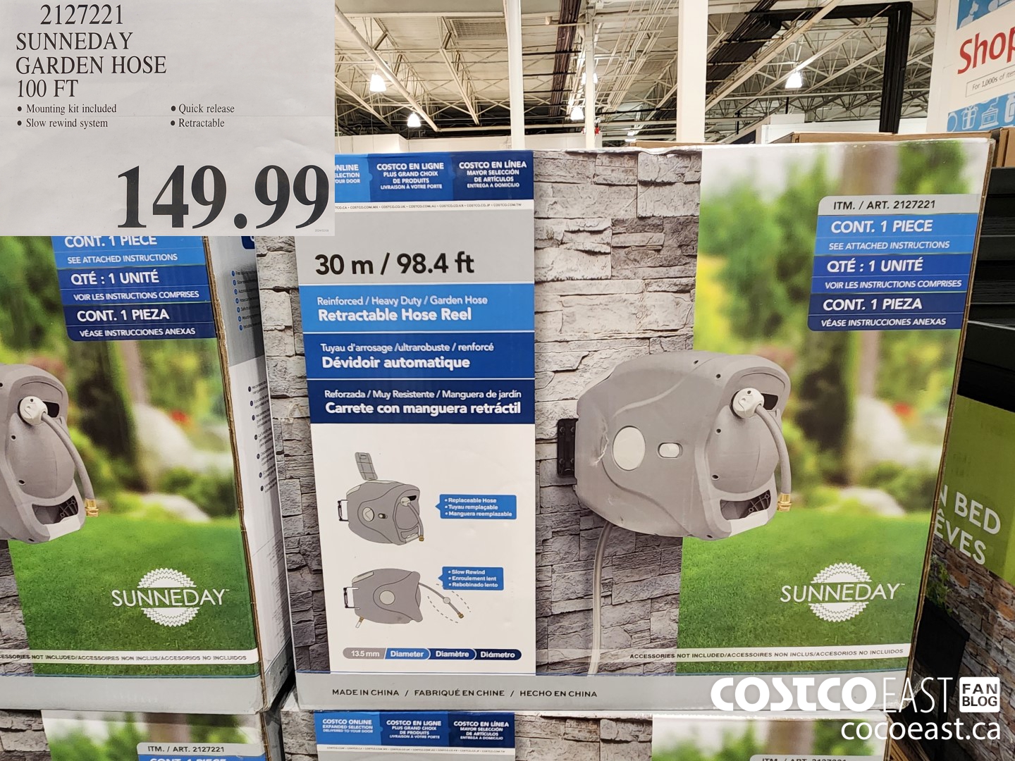 2127221 SUNNEDAY GARDEN HOSE 100 FT $149.99