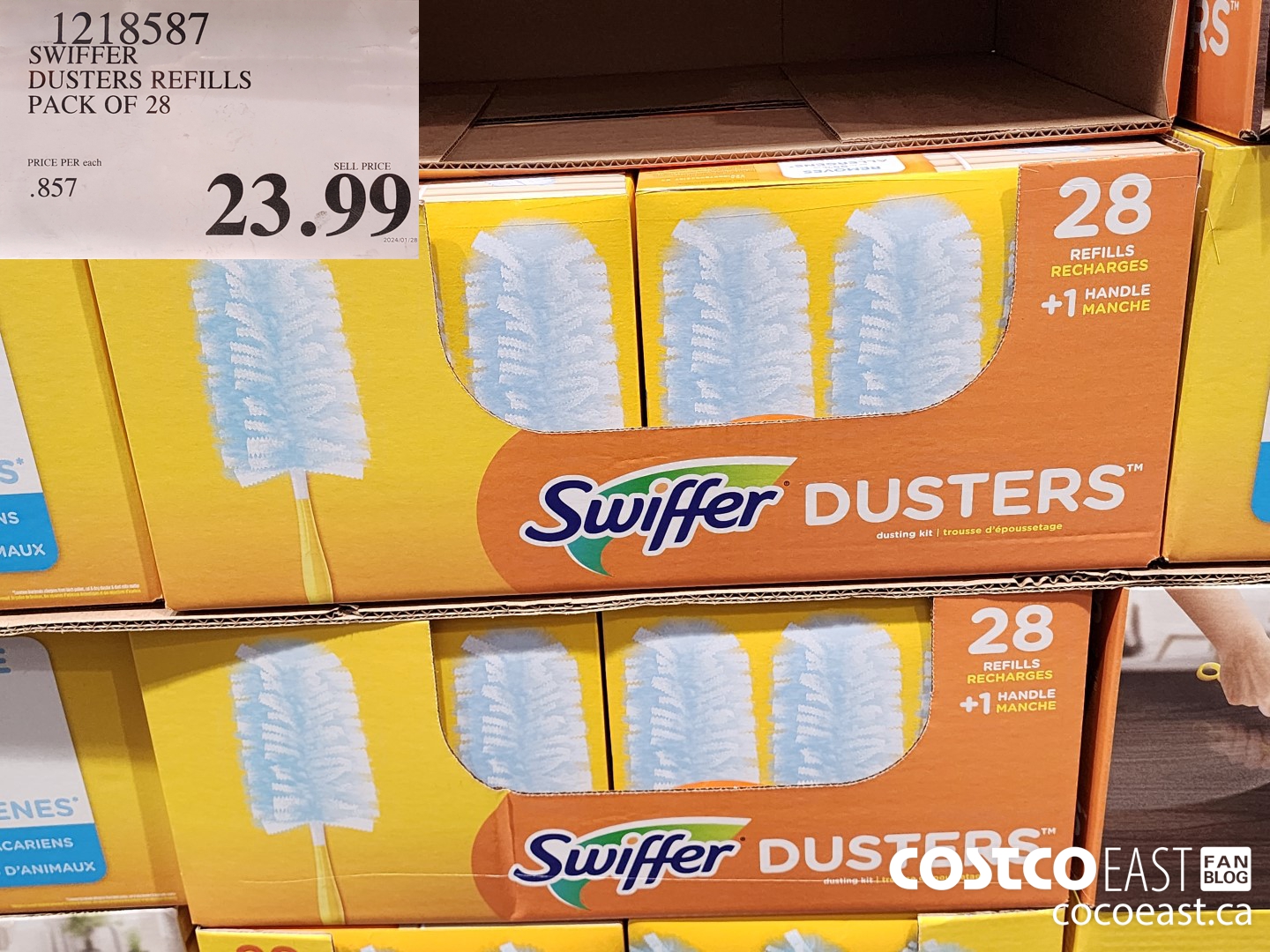 1218587 SWIFFER DUSTERS REFILLS PACK OF 28 $23.99