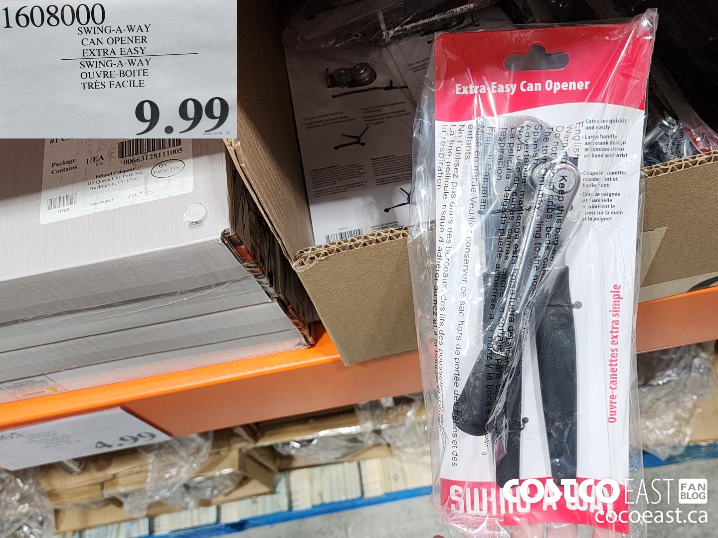 1608000 SWING-A-WAY CAN OPENER EXTRA EASY $9.99