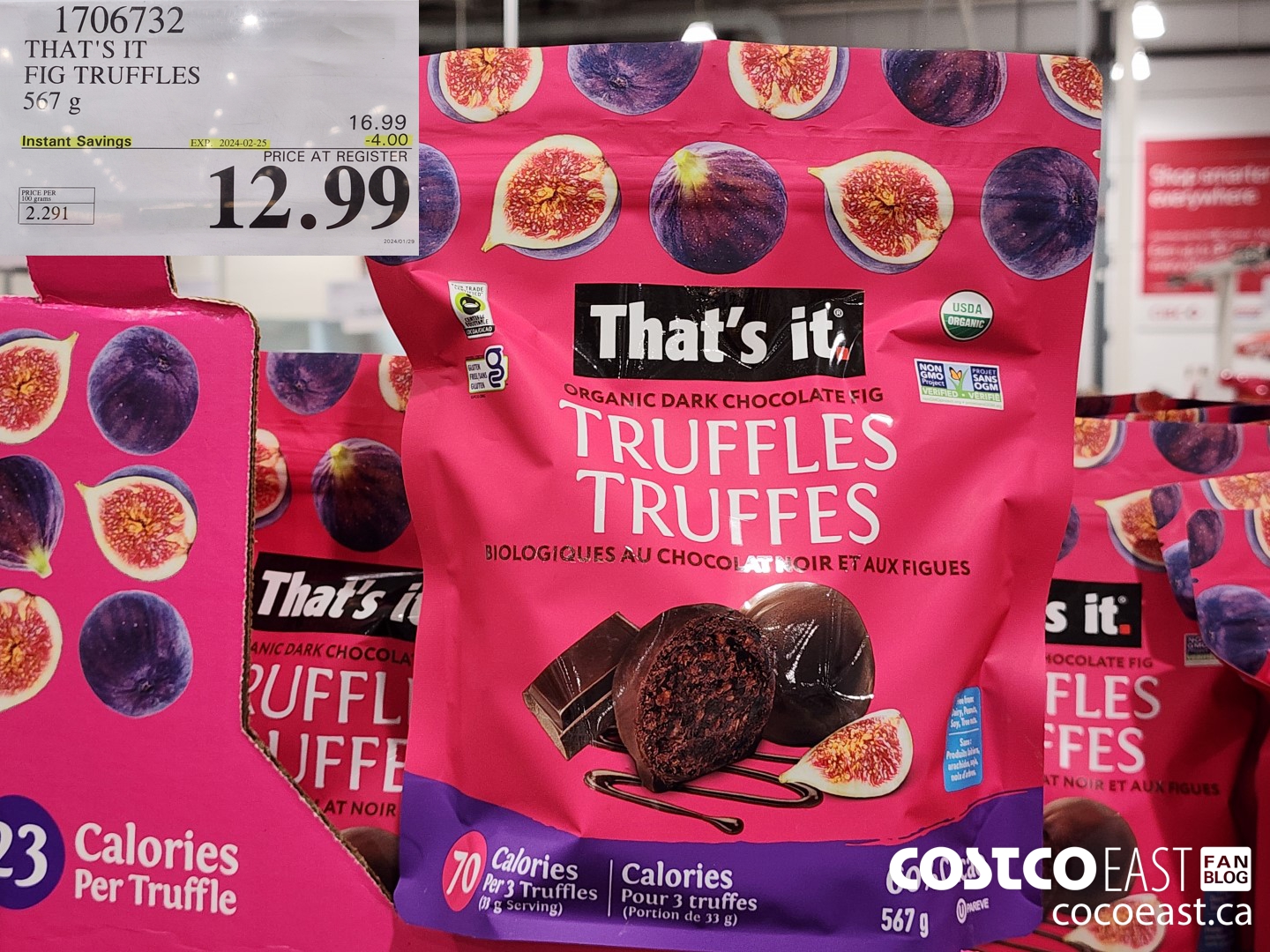 1706732 THAT'S IT FIG TRUFFLES 567 g ($4.00 INSTANT SAVINGS EXPIRES ON 2024-02-25) $12.99