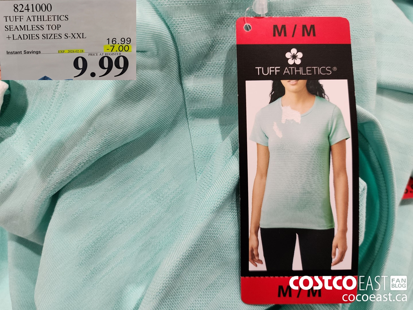 8241000 TUFF ATHLETICS SEAMLESS TOP +LADIES SIZES S-XXL ($7.00 INSTANT SAVINGS EXPIRES ON 2024-02-18) $9.99