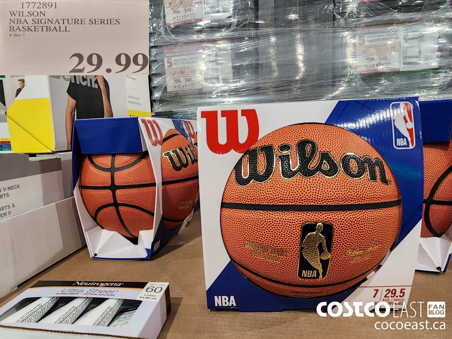 1772891 WILSON NBA SIGNATURE SERIES BASKETBALL $29.99