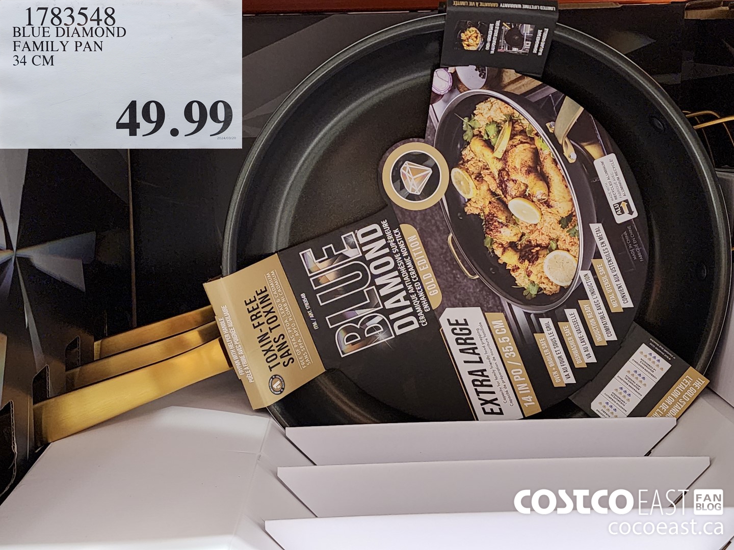 1783548 BLUE DIAMOND FAMILY PAN 34 CM $49.99