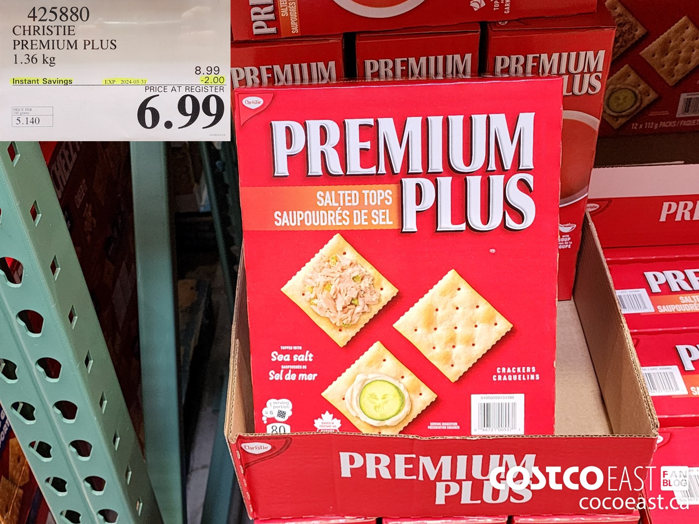 425880 CHRISTIE PREMIUM PLUS 1.36 kg ($2.00 INSTANT SAVINGS EXPIRES ON 2024-03-31) $6.99