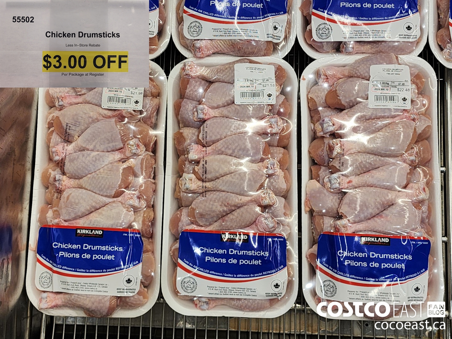 55502 Chicken Drumsticks ($3.00 INSTANT SAVINGS)