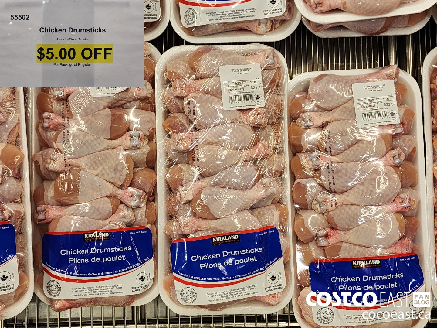 55502 Chicken Drumsticks ($5.00 INSTANT SAVINGS)