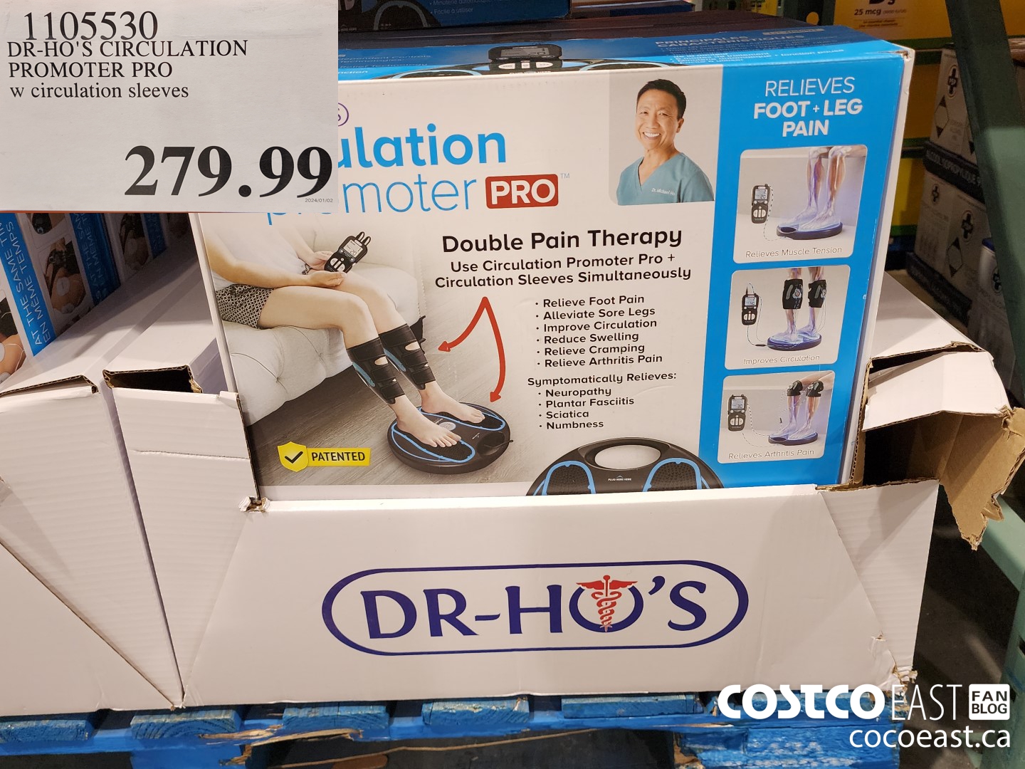 1105530 DR-HO'S CIRCULATION PROMOTER PRO w circulation sleeves $279.99