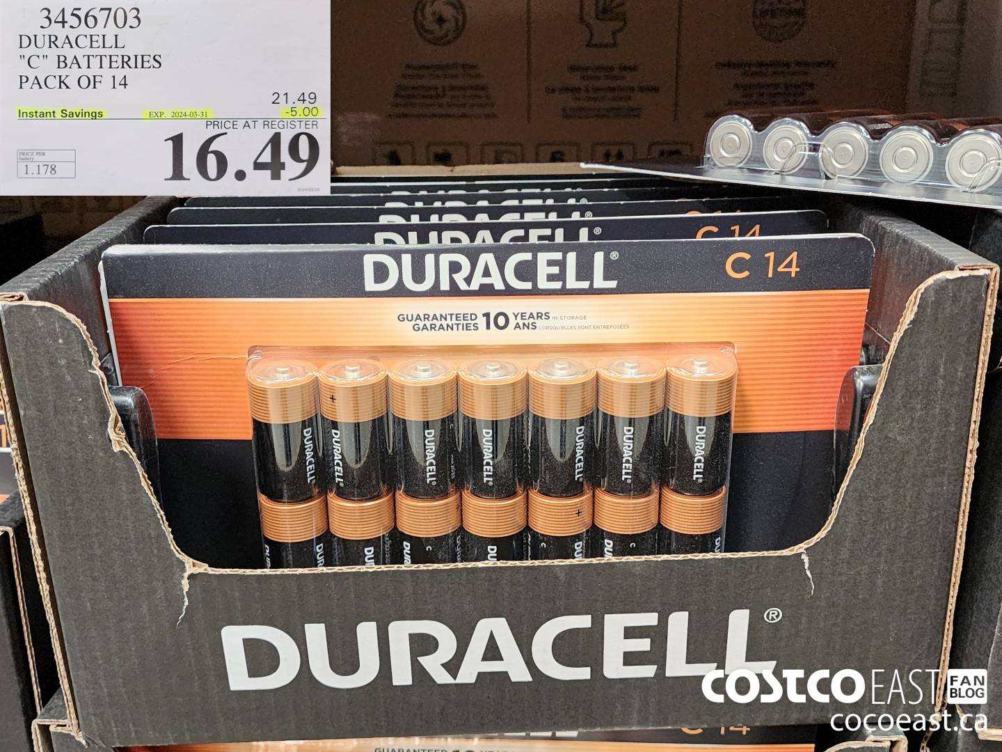 3456703 DURACELL 