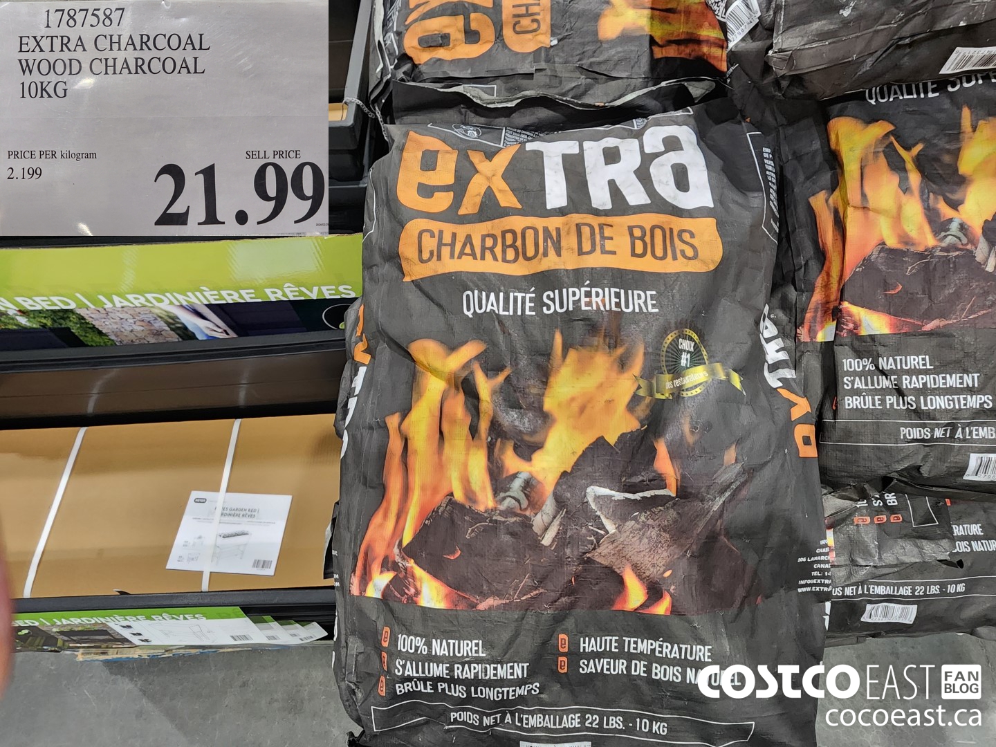 1787587 EXTRA CHARCOAL WOOD CHARCOAL 10KG $21.99