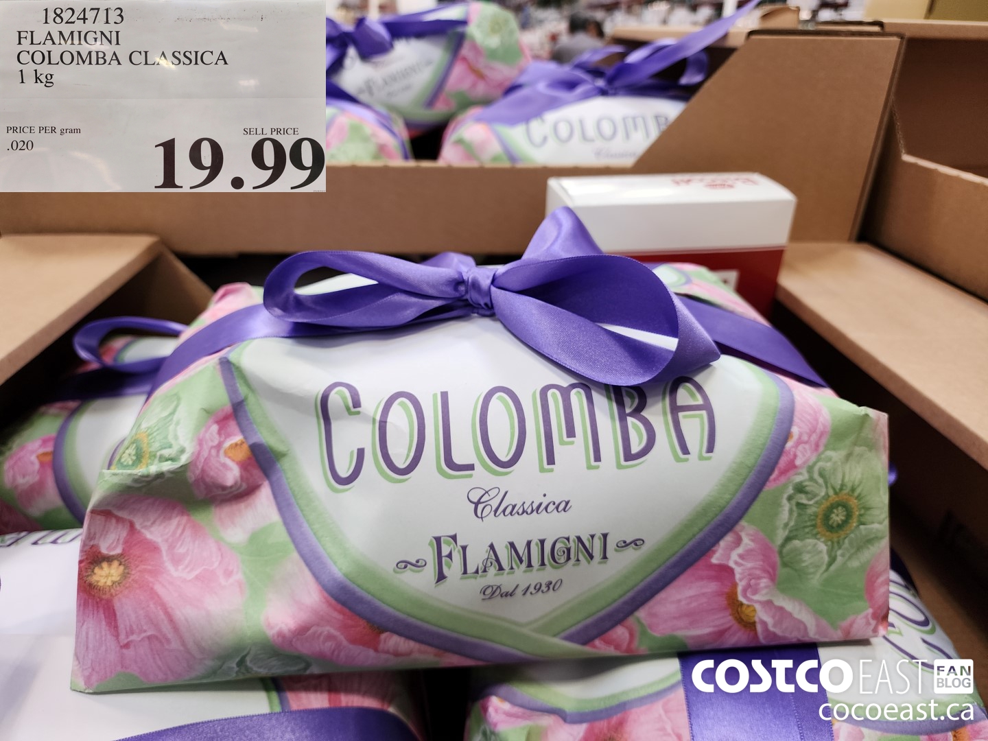 1824713 FLAMIGNI COLOMBA CLASSICA 1 KG $19.99