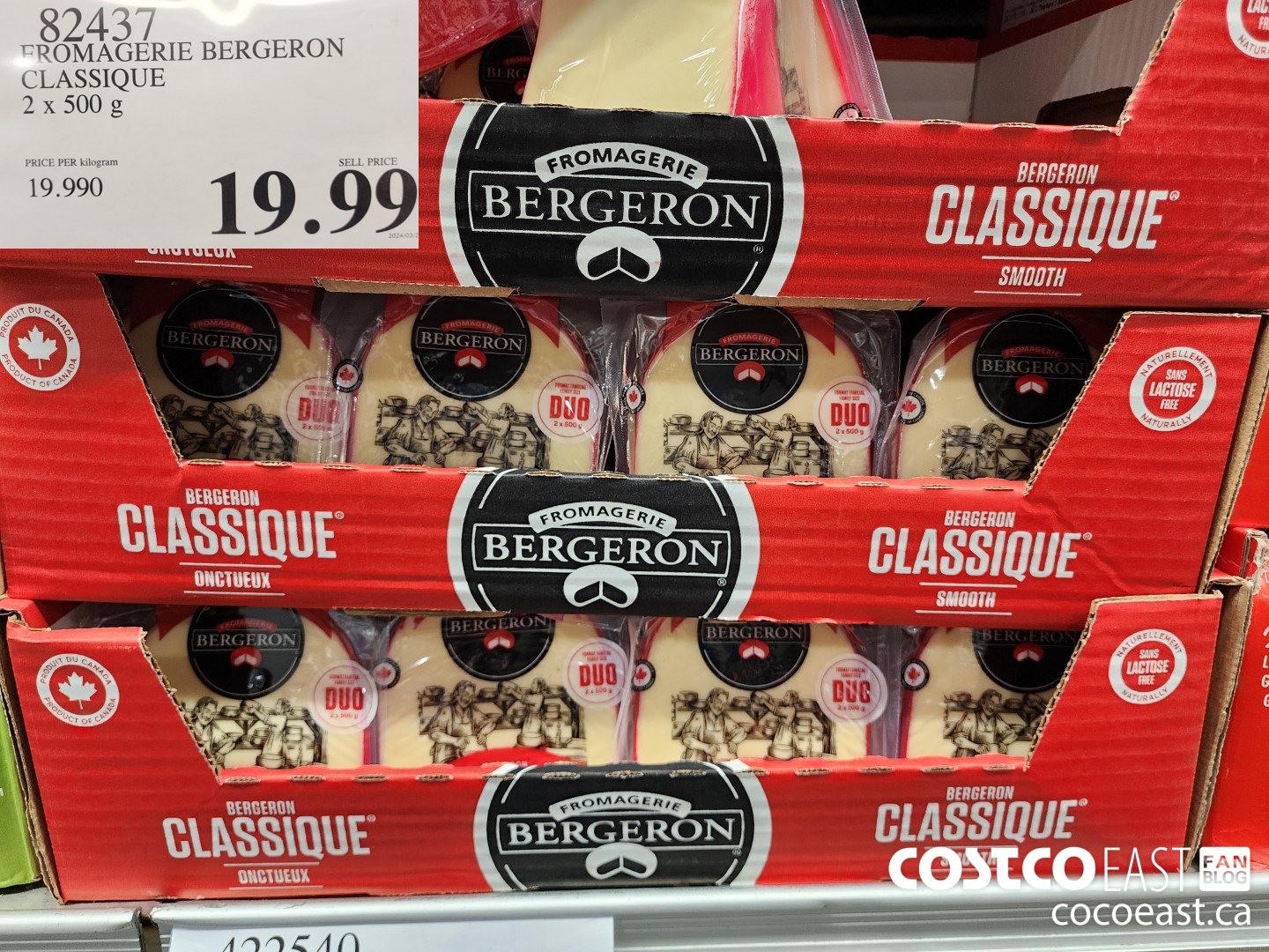 82437 FROMAGERIE BERGERON CLASSIC 2 x 500 g $19.99