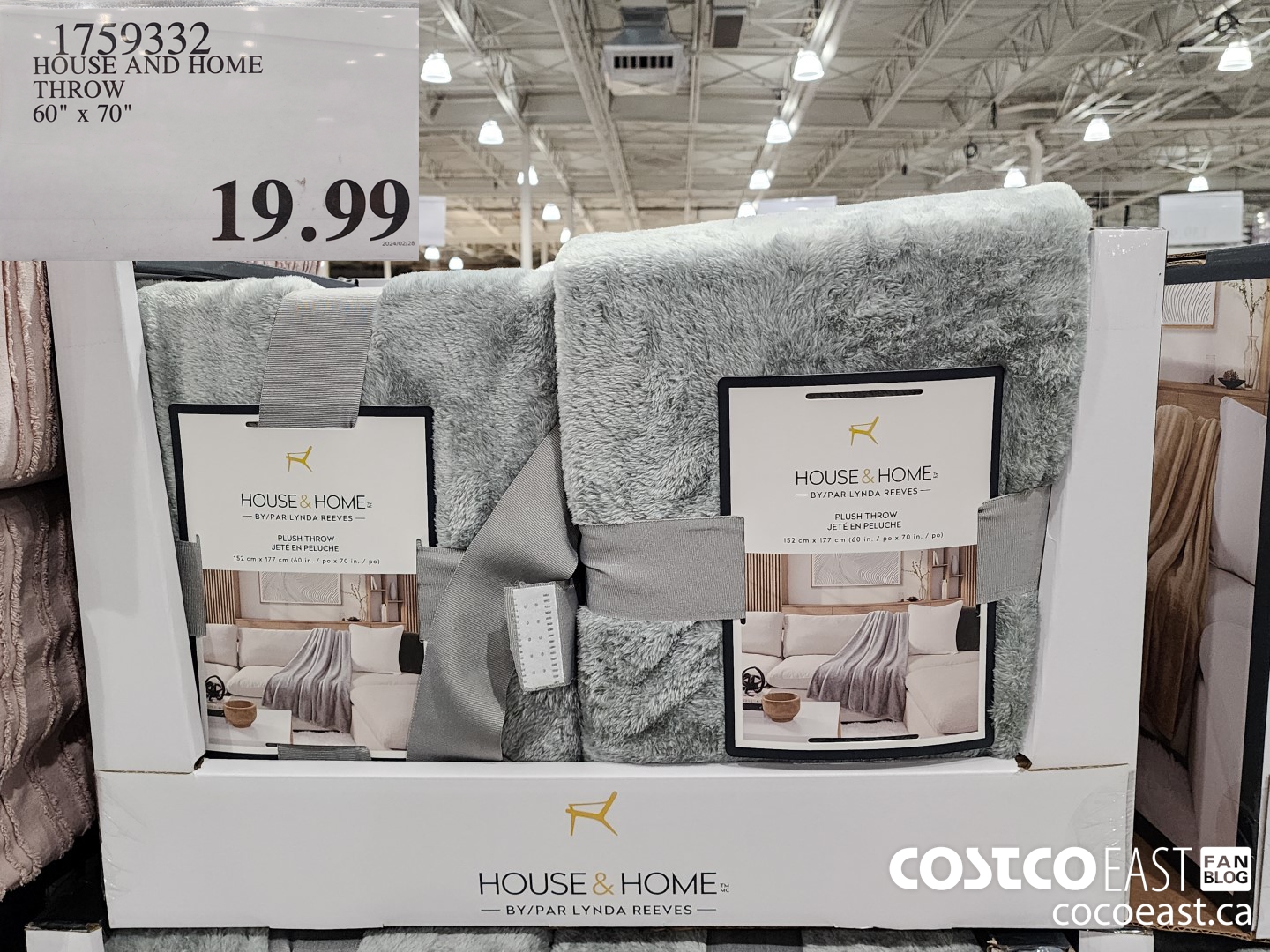 1759332 HOUSE AND HOME THROW 60