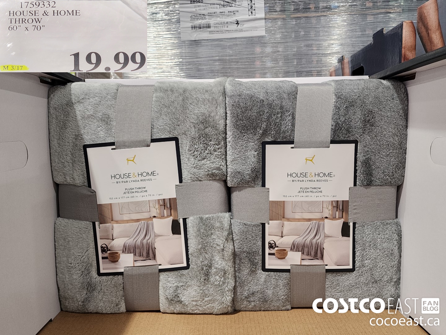 1759332 HOUSE AND HOME THROW 60