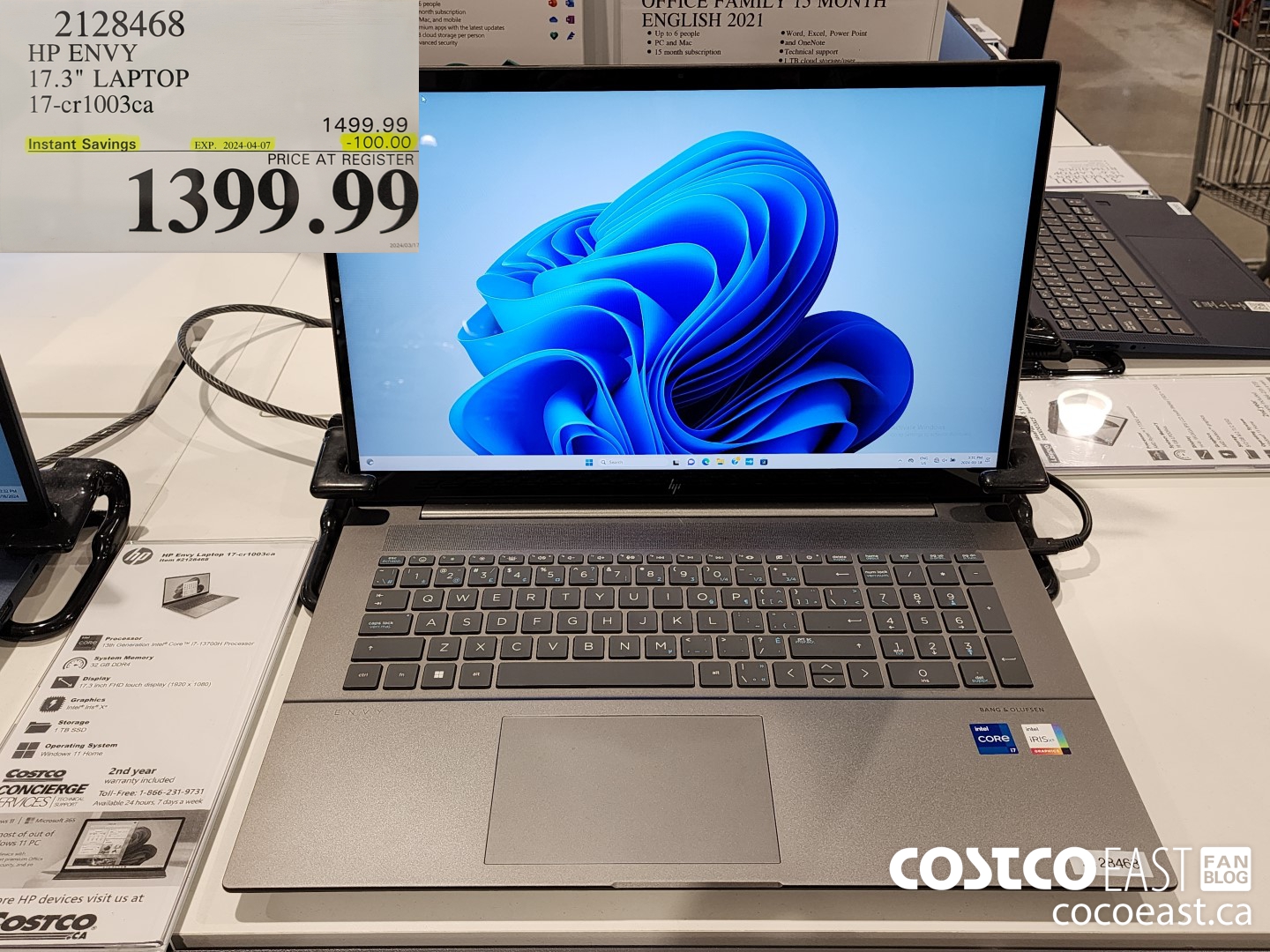 2128468 HP ENVY 17.3