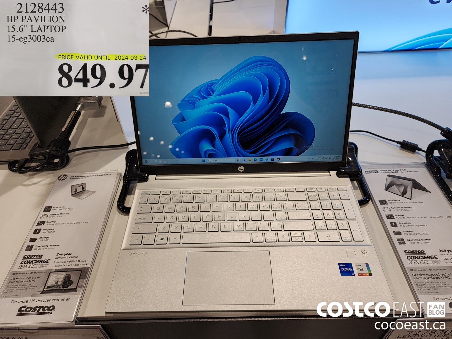 2128443 HP PAVILION 15.6