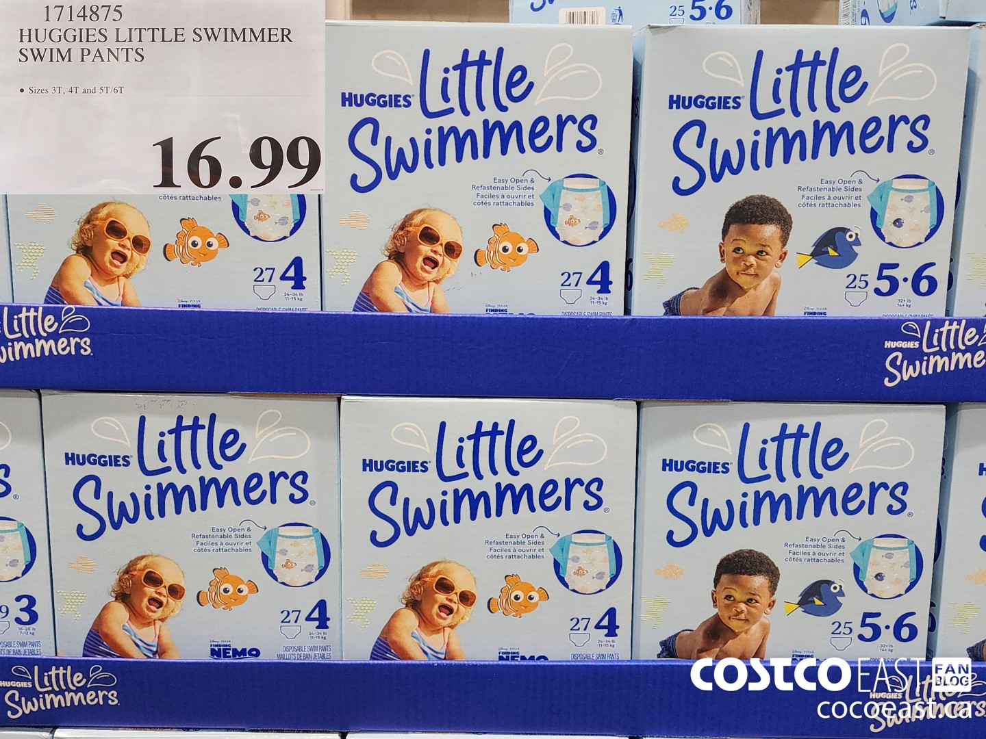 1714875 HUGGIES LITTLE SWIMMER SWIM PANTS $16.99