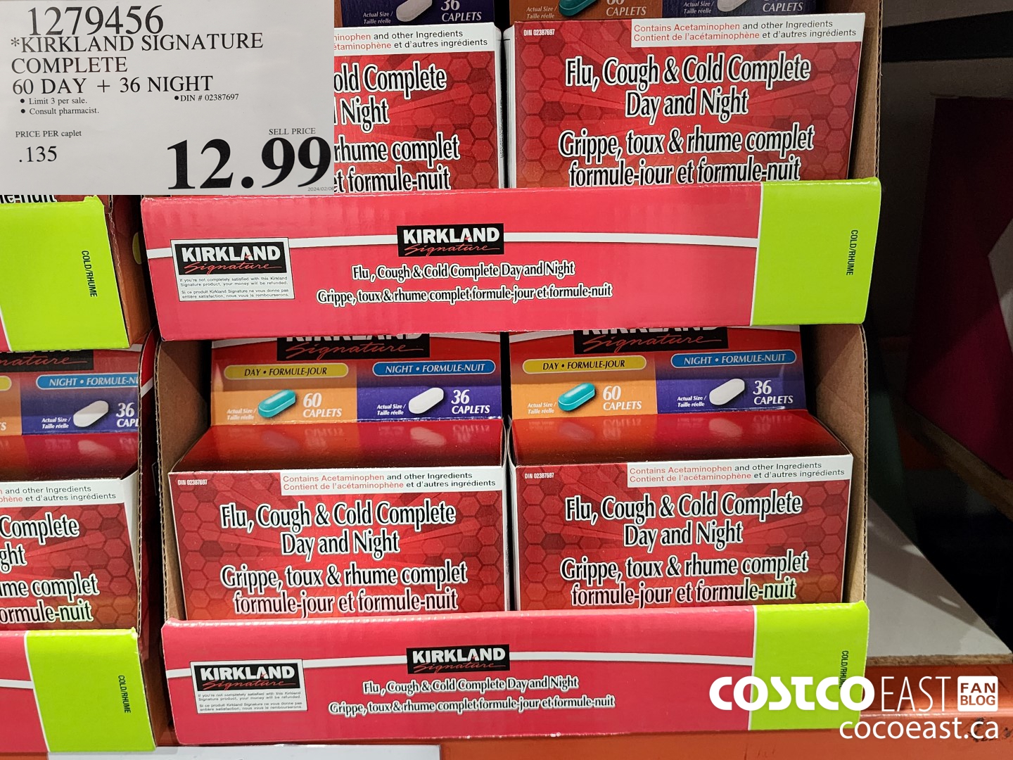 1279456 KIRKLAND SIGNATURE COMPLETE D60 DAY + 36 NIGHT $12.99