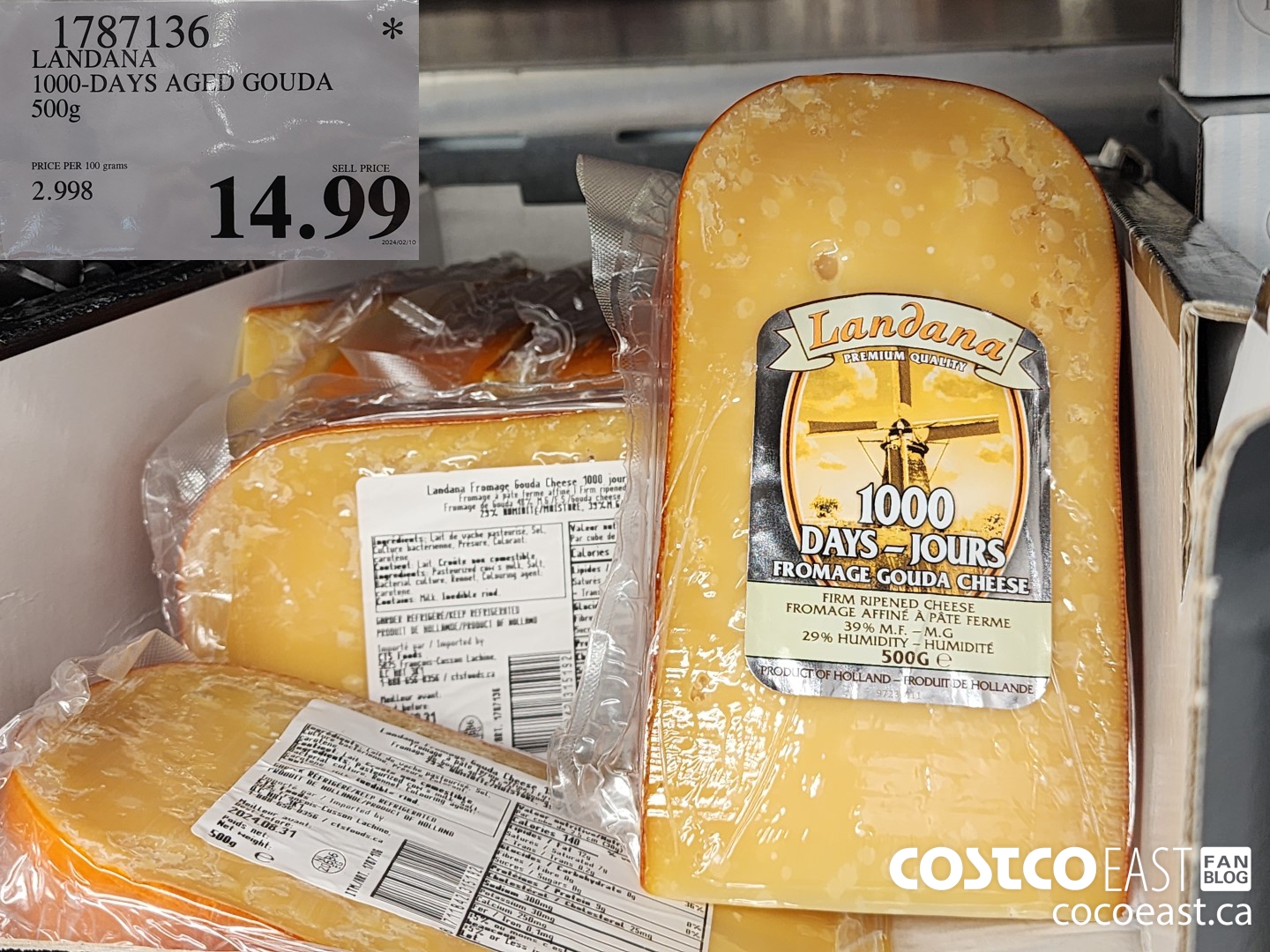 1787136 LANDANA 1000-DAYS AGED GOUDA 500g $14.99
