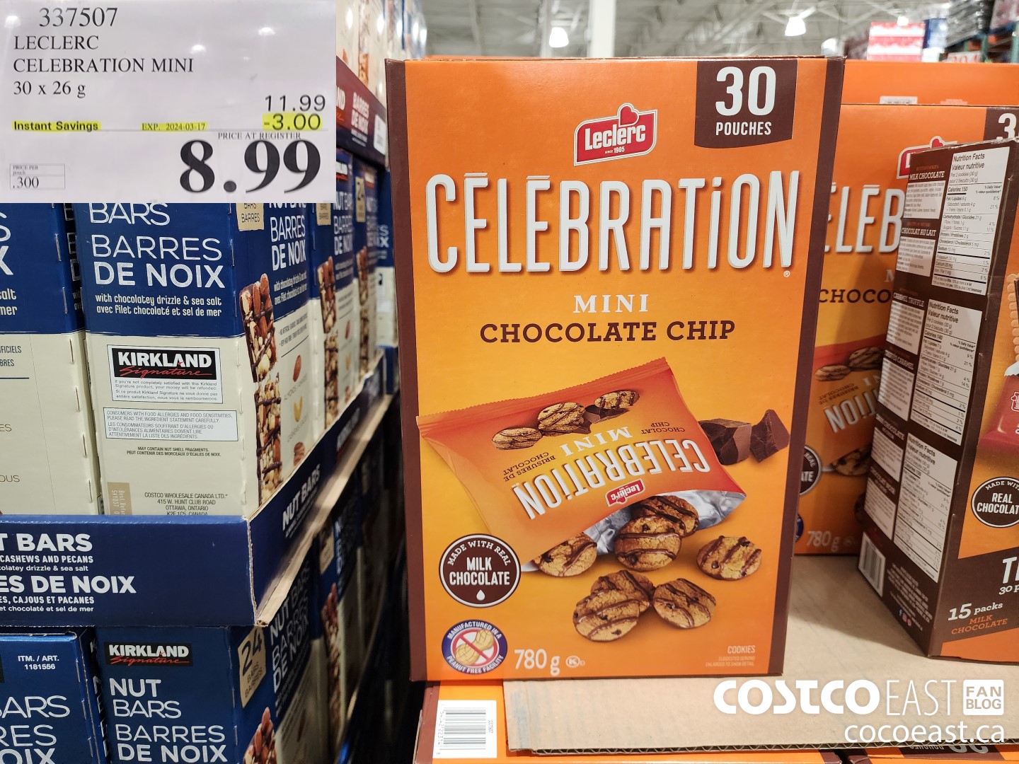 337507 LECLERC CELEBRATION MINI 30 X 26 G ($3.00 INSTANT SAVINGS EXPIRES ON 2024-03-17) $8.99