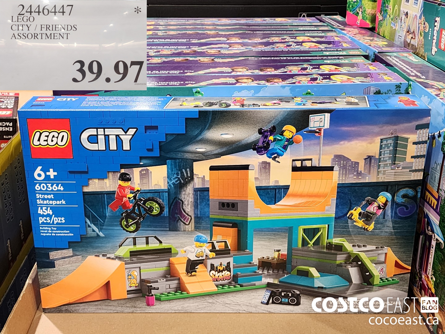 2446447 LEGO CITY / FRIENDS ASSORTMENT $39.97
